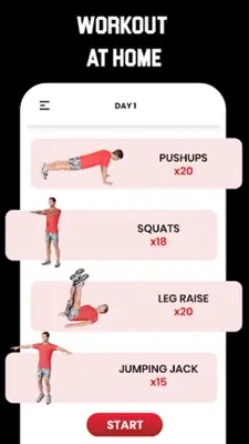 Weight Lose for Men  Workout android App screenshot 4