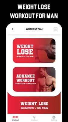 Weight Lose for Men  Workout android App screenshot 6